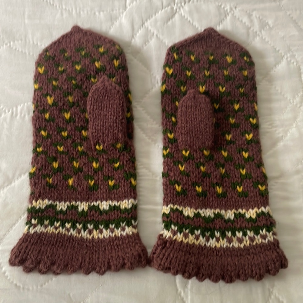 Handmade mittens